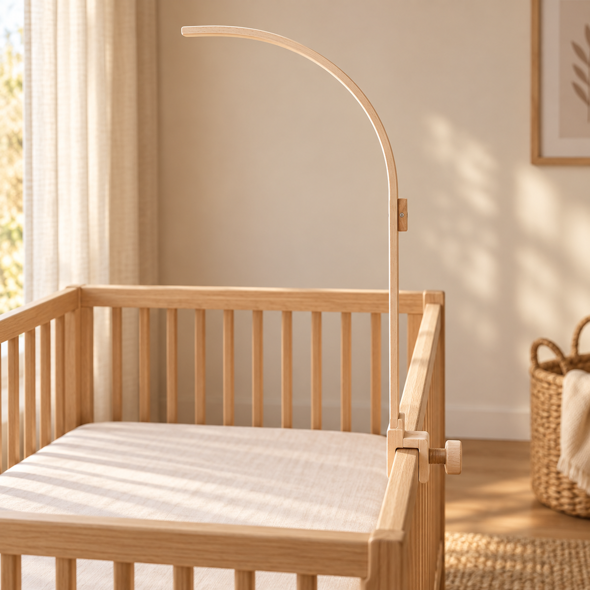 Curved Bed Bell Bracket
