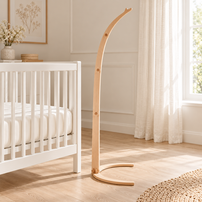 Curved Floor Standing Bed Bell Bracket