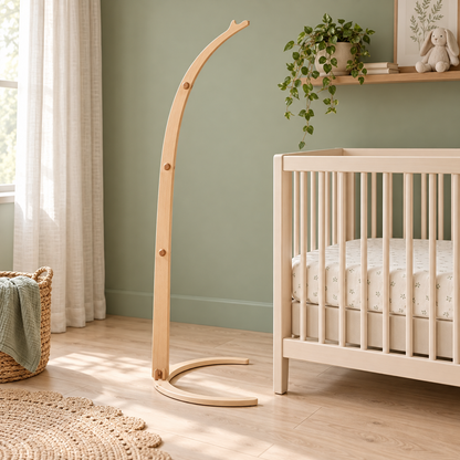 Curved Floor Standing Bed Bell Bracket