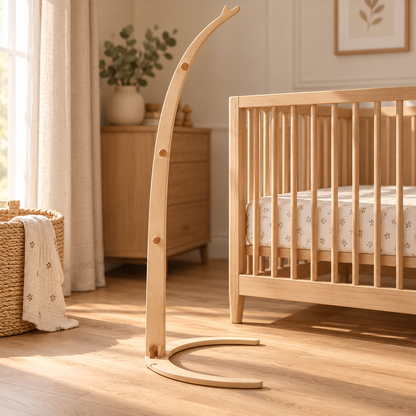 Curved Floor Standing Bed Bell Bracket