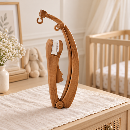 Imitation Wood Grain Bed Bell Bracket